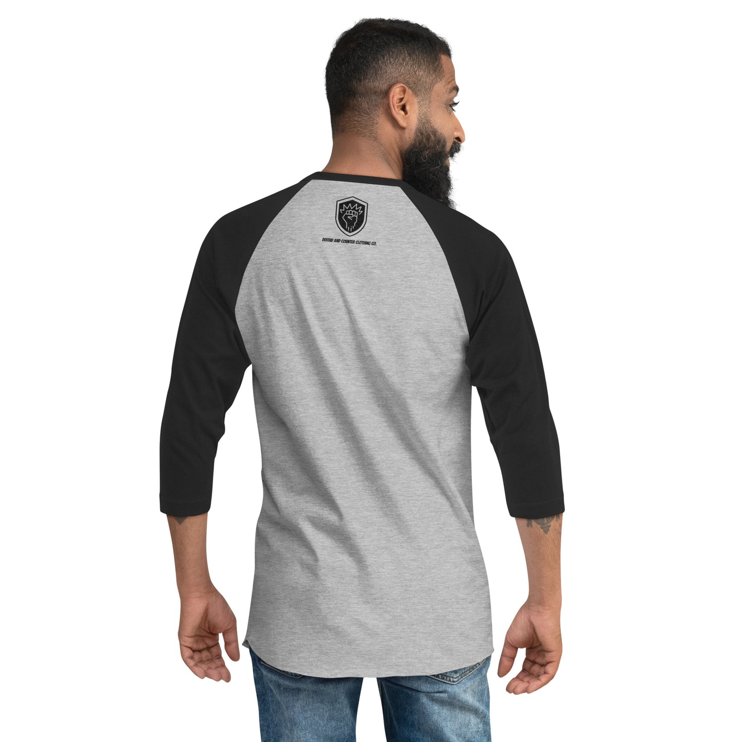 Weapons Defense 3/4 sleeve Unisex Baseball Tee